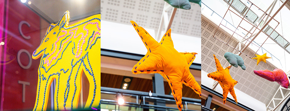 Casgliad o luniau o waith Katie Ellidge