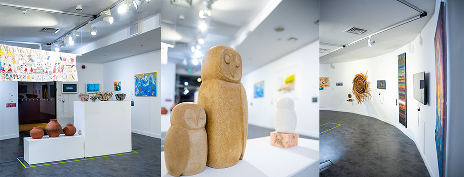 Casgliad o luniau o waith Celfyddydau Anabledd Cymru