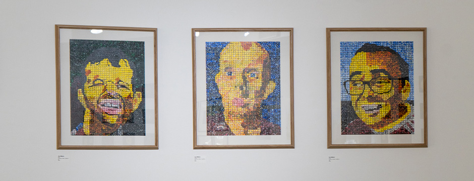 Gwaith Celf gan Myfyrwyr Coleg Menai